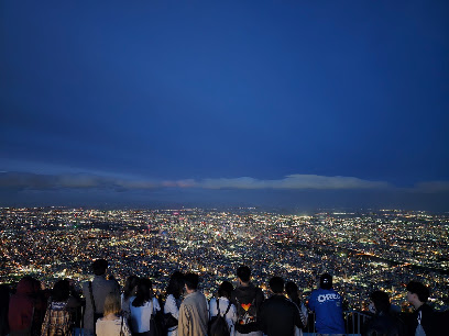 藻岩山 山頂展望台, 札幌